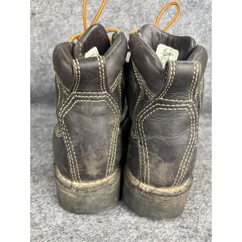 Danner Quarry 3.0‎ Boots Mens Size 4 Brown Vibram Sole Work Hiking Leather USA